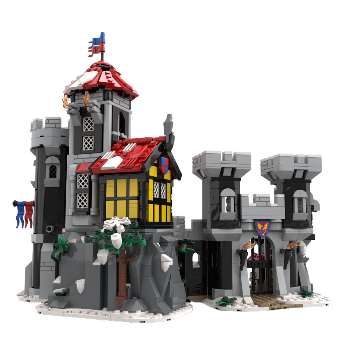 MOC - 172863 Dragon Knights Castle - LesDiy