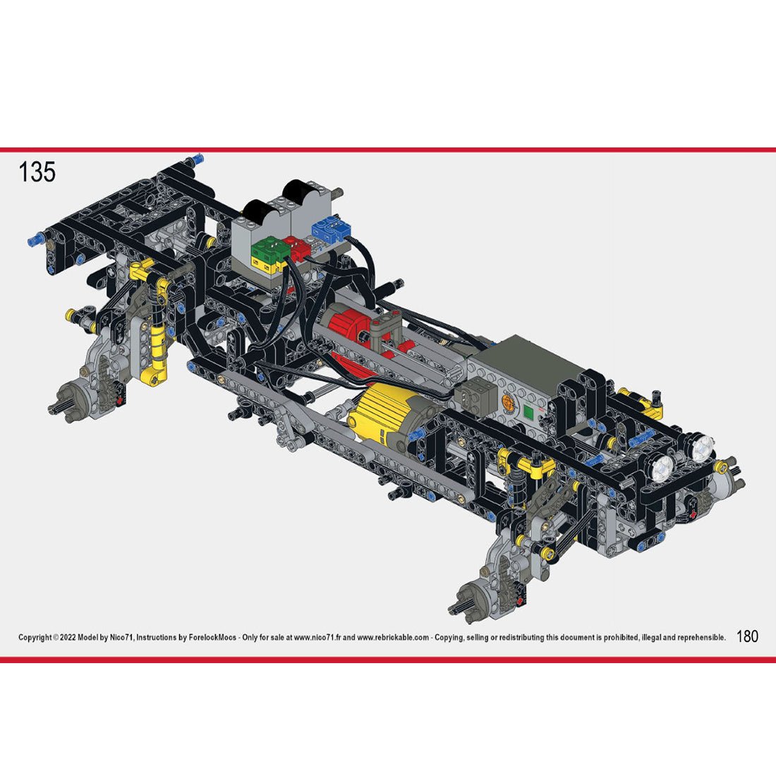 MOC - 172968+MOC - 166891 1/10 Scale M41 Machine Gun &Halo Warthog M12 - B Dynamic Version - LesDiy