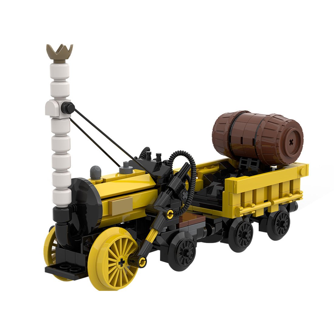 MOC - 175933 Stephenson's Rocket - LesDiy