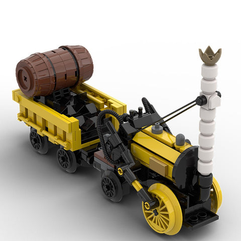 MOC - 175933 Stephenson's Rocket - LesDiy