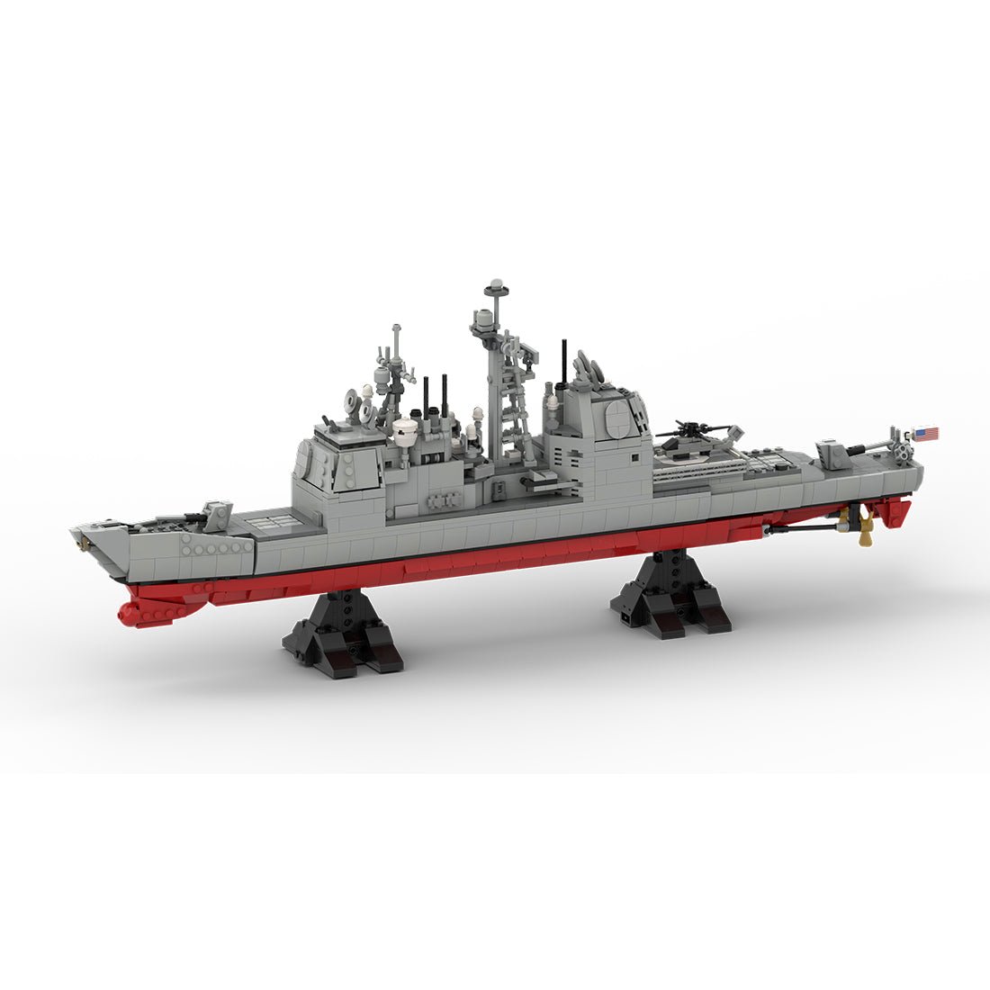 MOC - 175975 Ticonderoga Class Cruiser - 1:300 Scale - LesDiy