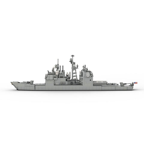 MOC - 175975 Ticonderoga Class Cruiser - 1:300 Scale - LesDiy