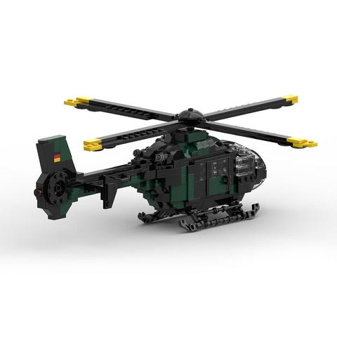 MOC - 176643 European EC 135 Helicopter Military - LesDiy