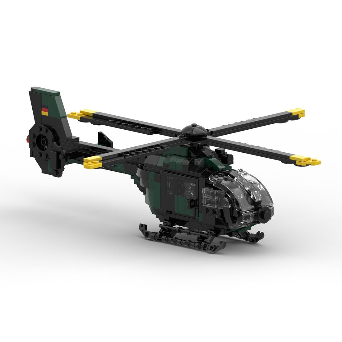 MOC - 176643 European EC 135 Helicopter Military - LesDiy