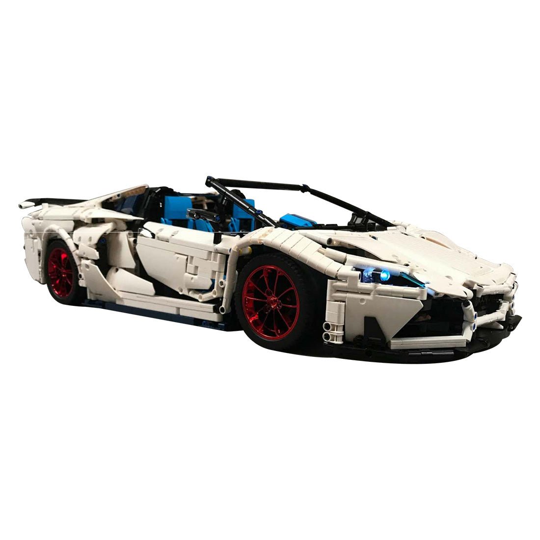 MOC - 17698 Lamborghini Aventador SVJ Roadster - Dynamic - LesDiy