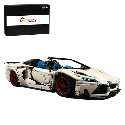 MOC - 17698 Lamborghini Aventador SVJ Roadster - Dynamic - LesDiy