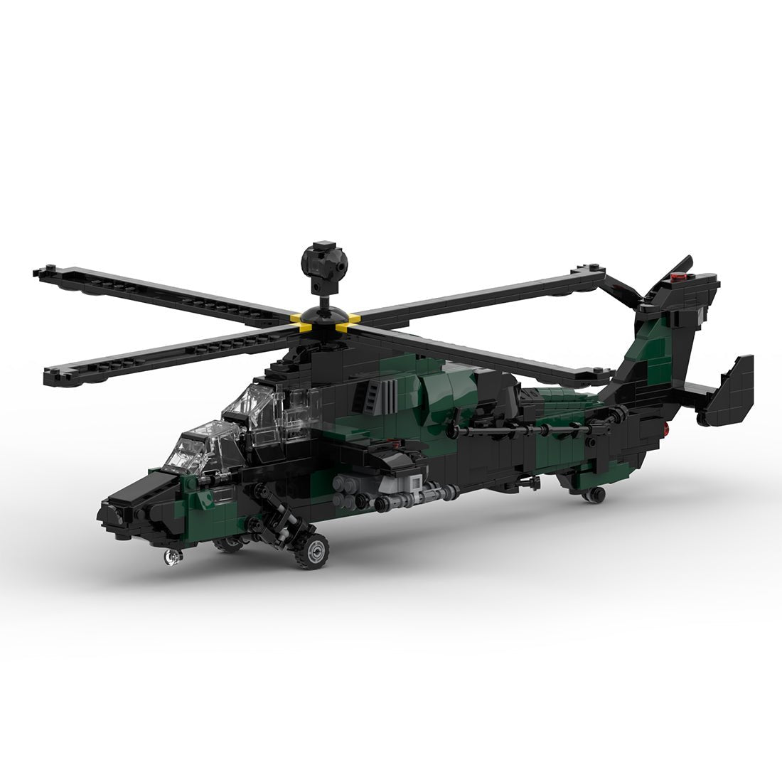 MOC - 177490 EC 665 Tiger Armed European Helicopter Military - LesDiy - 