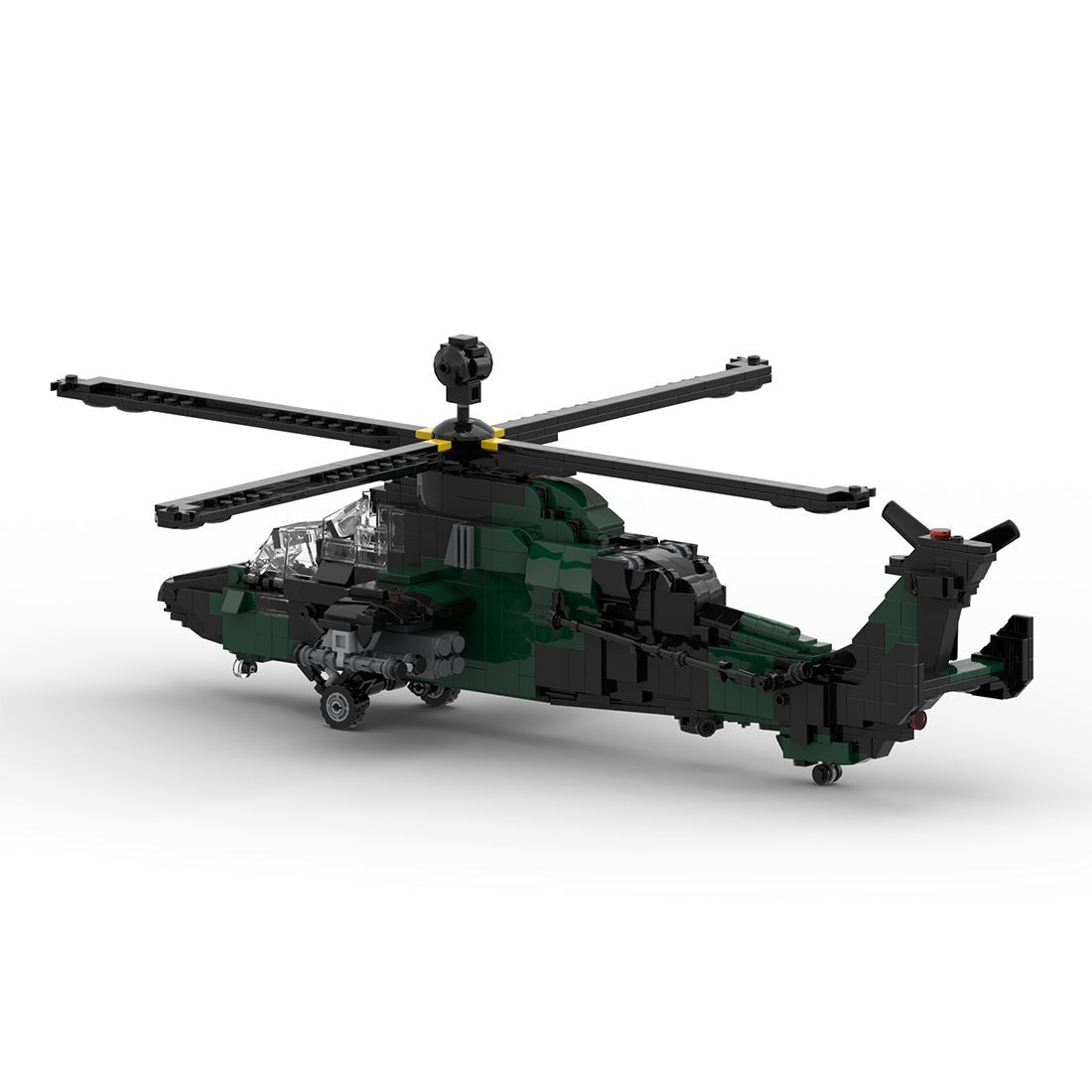 MOC - 177490 EC 665 Tiger Armed European Helicopter Military - LesDiy - 