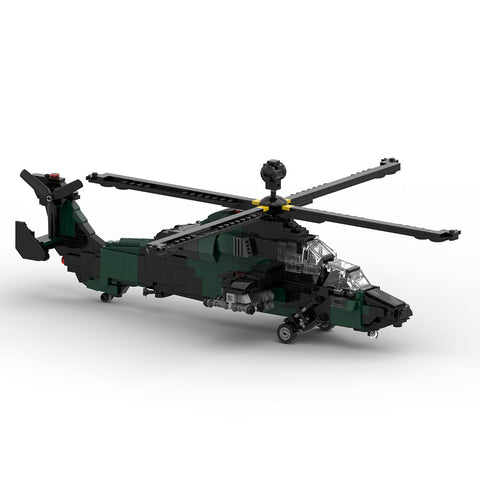 MOC - 177490 EC 665 Tiger Armed European Helicopter Military - LesDiy - 