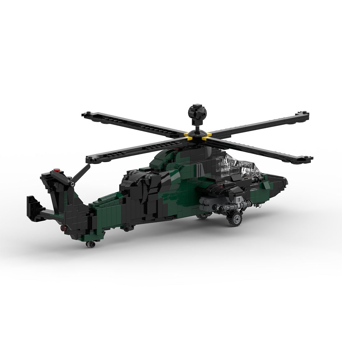 MOC - 177490 EC 665 Tiger Armed European Helicopter Military - LesDiy - 