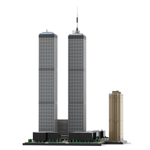 MOC - 177998 World Trade Center Complex 1:800 Scale - LesDiy