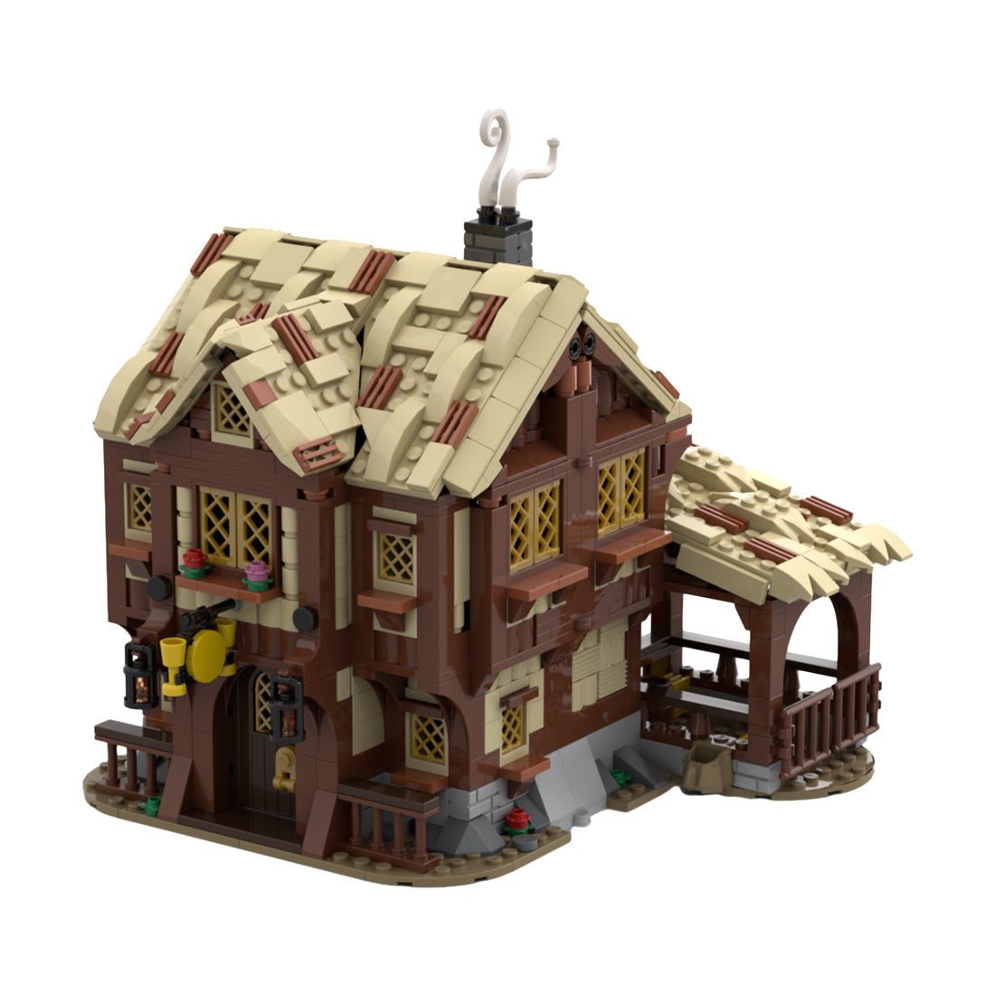 MOC - 179403 Tavern - Medieval Village - LesDiy