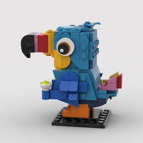 MOC - 179481 Toucan Building Blocks - LesDiy - Building Blocks