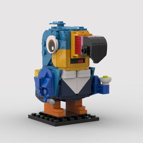 MOC - 179481 Toucan Building Blocks - LesDiy - Building Blocks