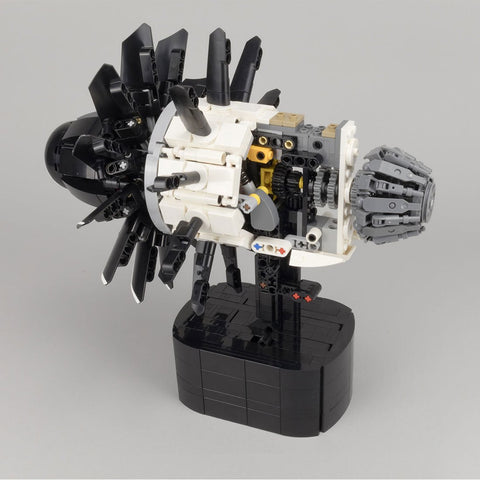 MOC - 180038 CFM RISE engine Building Blocks - LesDiy