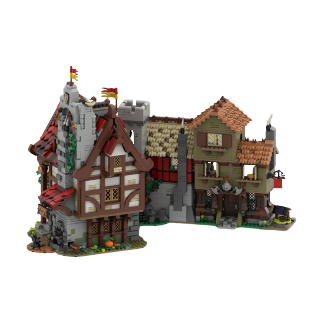 MOC - 182279 Medieval Village - LesDiy