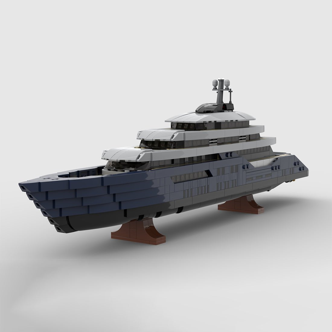 MOC - 185088 Luxury Yacht (Mini Scale) - LesDiy