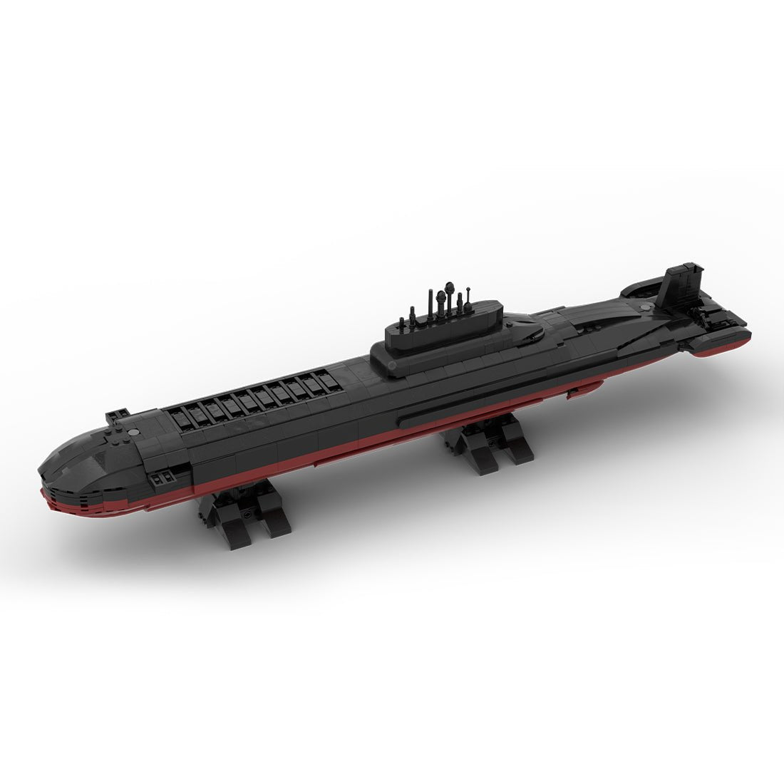 MOC - 186954 Nuclear Submarine TYPHOON | Project 941 Акула - 1:300 Scale - LesDiy