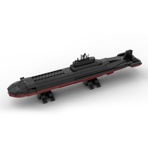 MOC - 186954 Nuclear Submarine TYPHOON | Project 941 Акула - 1:300 Scale - LesDiy - 