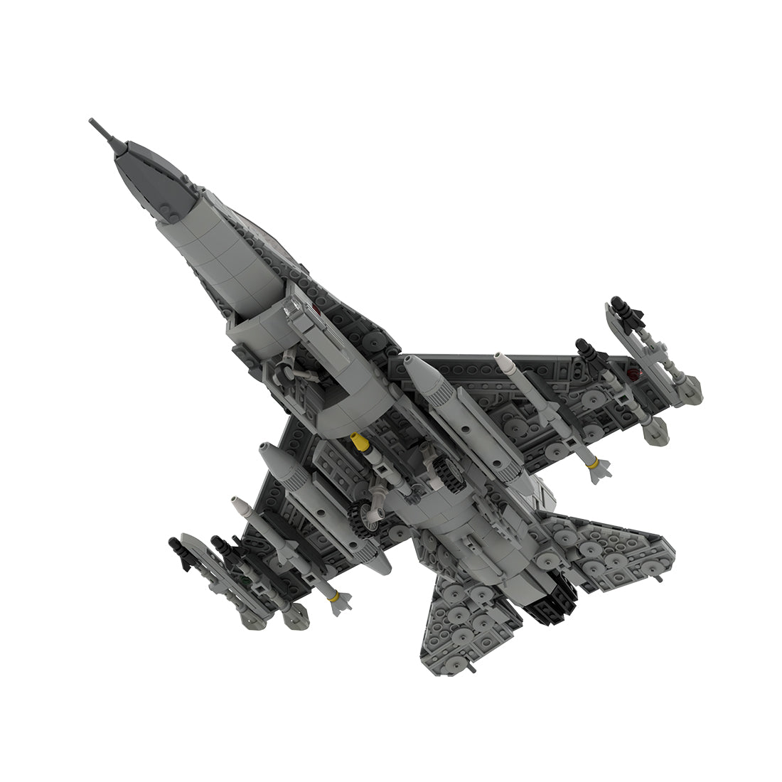 MOC - 187679 F - 16 Fighting Falcon | 1:35 Scale (v2) - LesDiy - 