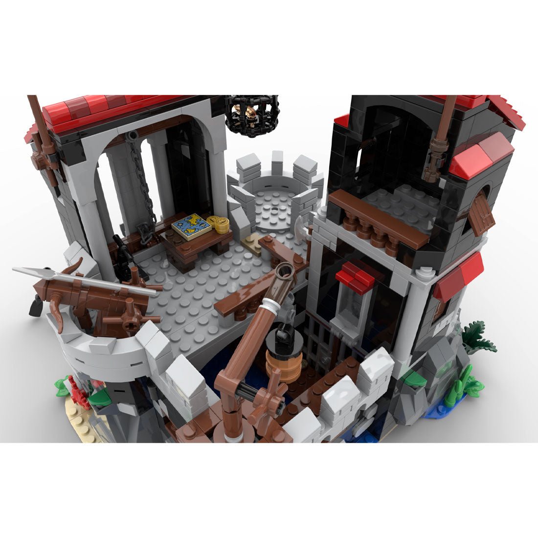 MOC - 193275 Castle Wolfstone Building blocks - LesDiy - Building Blocks