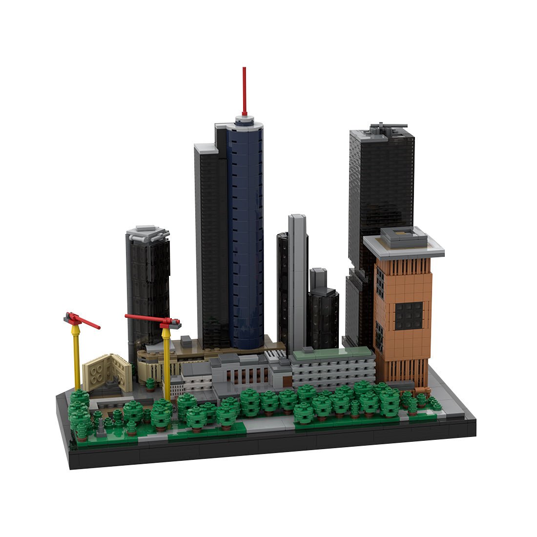 MOC - 194839 Frankfurt Neue Mainzer Straße skyscrapers part 1 - LesDiy