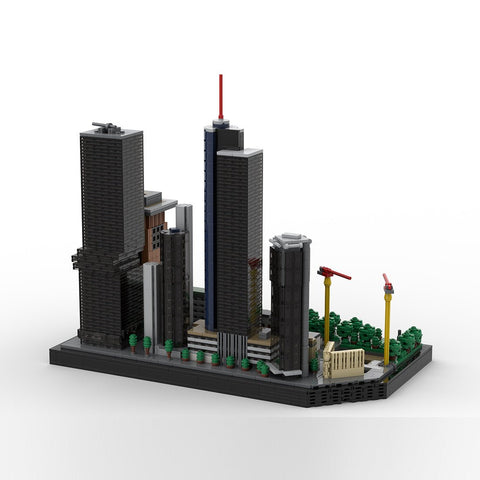 MOC - 194839 Frankfurt Neue Mainzer Straße skyscrapers part 1 - LesDiy