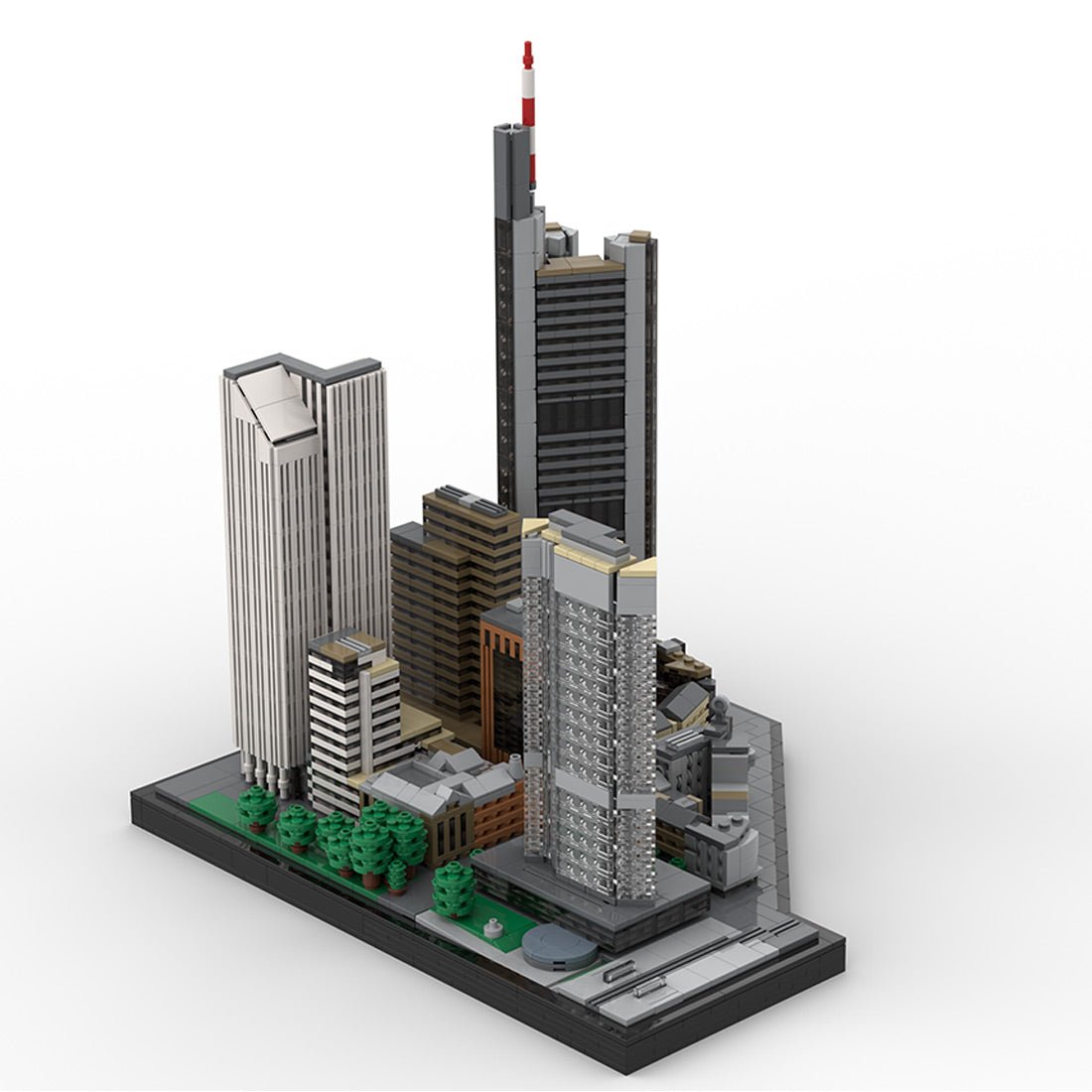 MOC - 194840 Frankfurt Neue Mainzer Straße skyscrapers part 2 - LesDiy