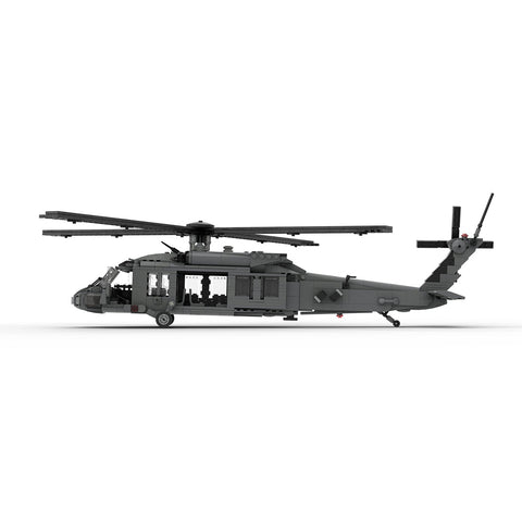 MOC - 198409 Sikorsky | UH - 60 BLACK HAWK - 1:35 Scale (v3) - LesDiy