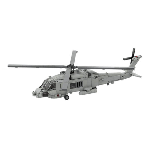 MOC - 206841 Sikorsky | SH - 60 SEA HAWK - 1:35 Scale (v3) Building Blocks - LesDiy - Building Blocks