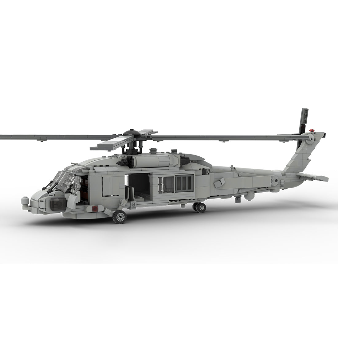 MOC - 206841 Sikorsky | SH - 60 SEA HAWK - 1:35 Scale (v3) Building Blocks - LesDiy - Building Blocks