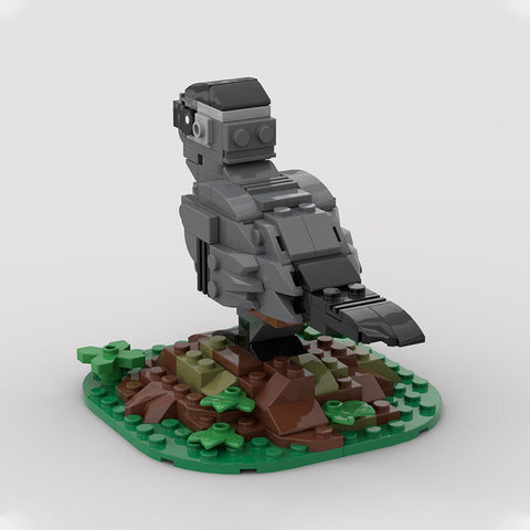 MOC - 206846 Gray Catbird Building Blocks - LesDiy - Building Blocks