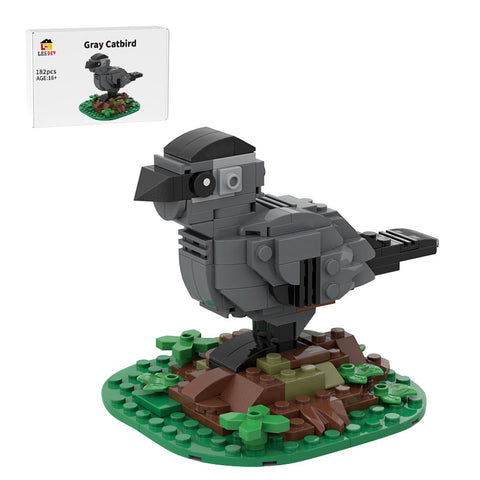 MOC - 206846 Gray Catbird Building Blocks - LesDiy - Building Blocks