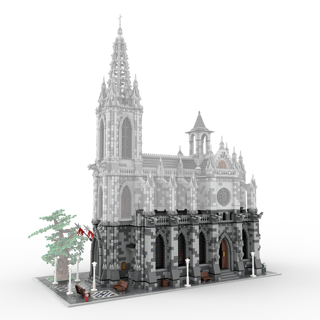 MOC - 29962 Gothic Cathedral Module A - LesDiy