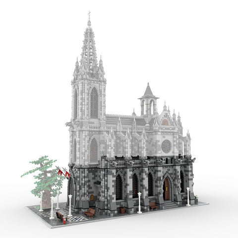 MOC - 29962 Gothic Cathedral Module A - LesDiy