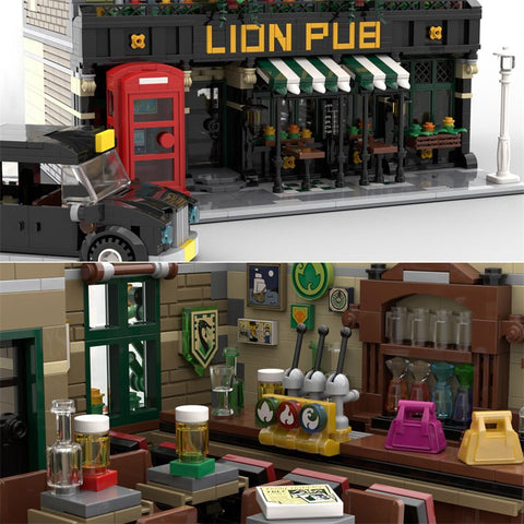 MOC - 30010 Lion Pub - LesDiy - MOC