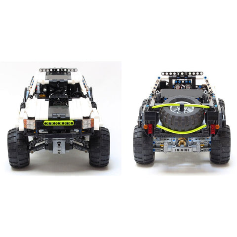 MOC - 3320 Monster Energy Recoil Baja Truck - LesDiy - 