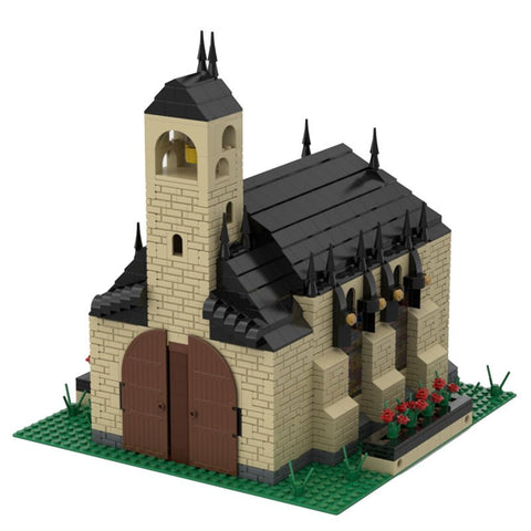 MOC - 36498 Modular Church with Cemetery - LesDiy