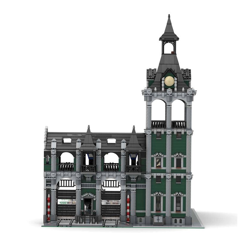 MOC - 37719 European Railway Station - LesDiy - MOC