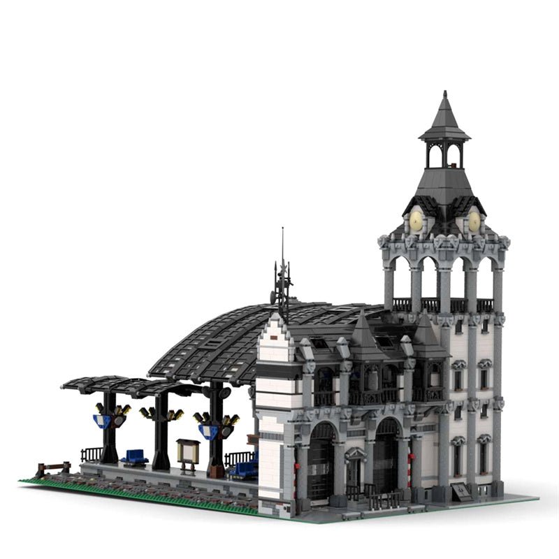 MOC - 37719 European Railway Station - LesDiy - MOC