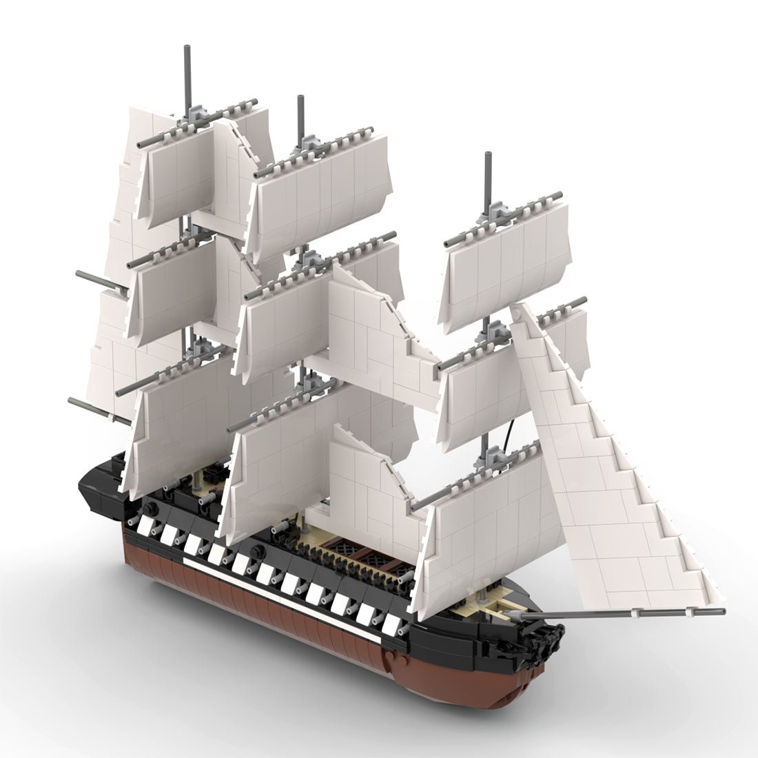 MOC - 40456 1/200 USS Constitution Ship Model - LesDiy