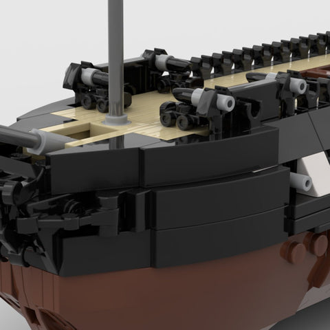 MOC - 40456 1/200 USS Constitution Ship Model - LesDiy