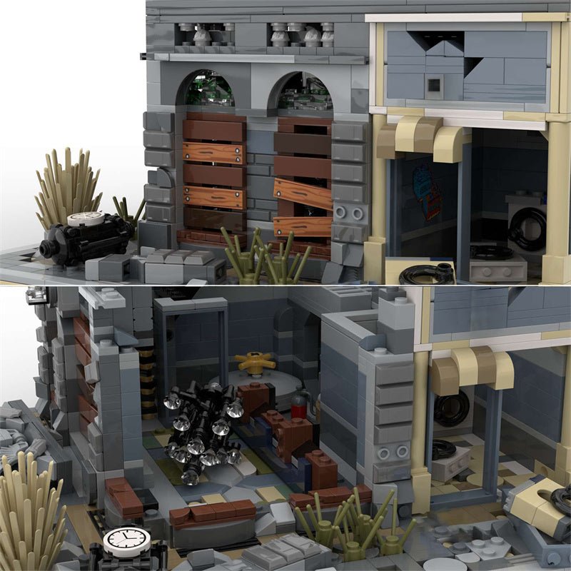 MOC - 41175 Brick Bank - Apocalypse Version - LesDiy - MOC