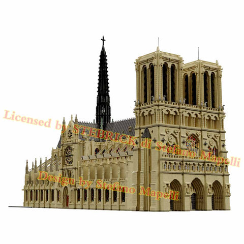 MOC - 43974 Notre Dame de Paris - LesDiy - MOC