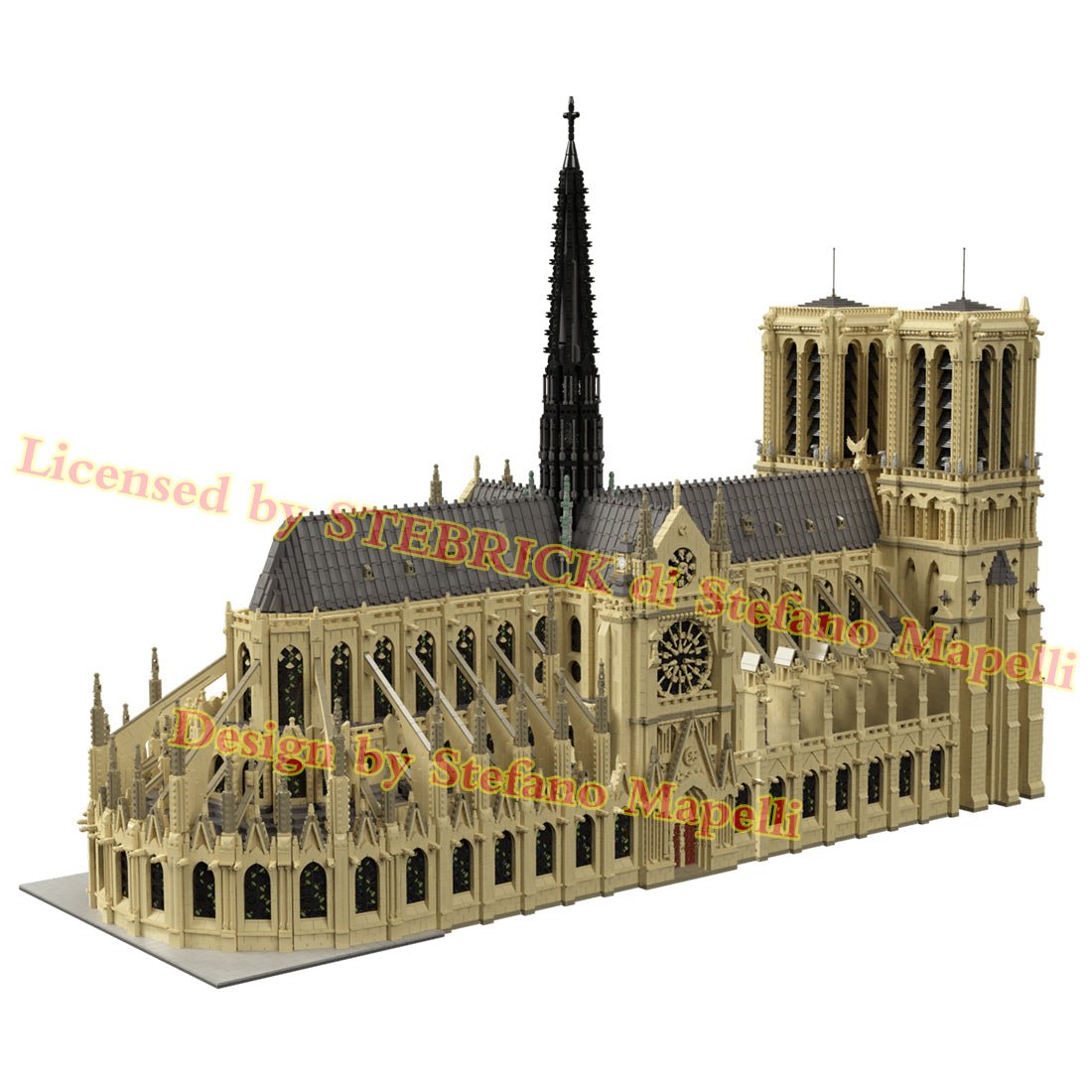 MOC - 43974 Notre Dame de Paris - LesDiy