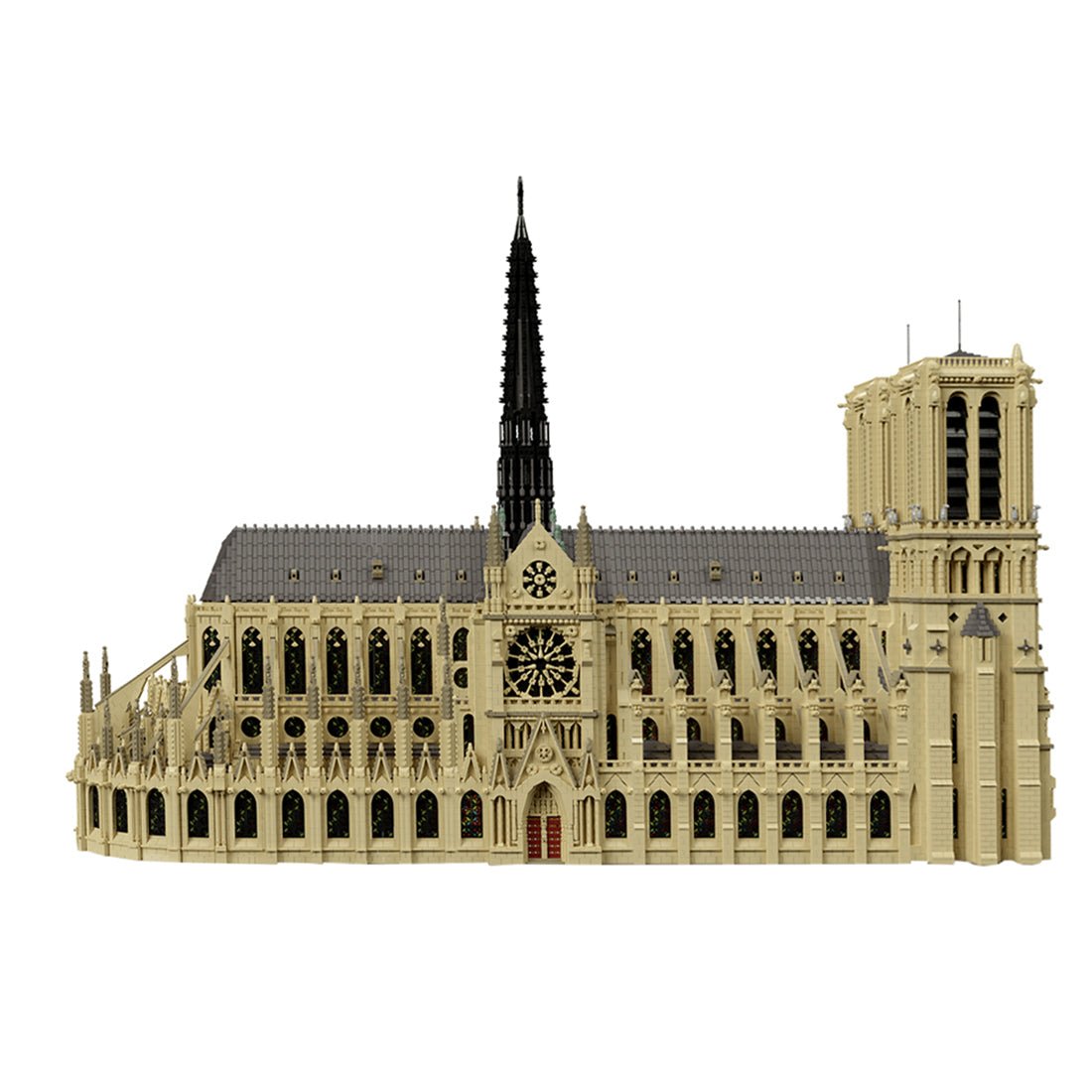 MOC - 43974 Notre Dame de Paris - LesDiy - MOC