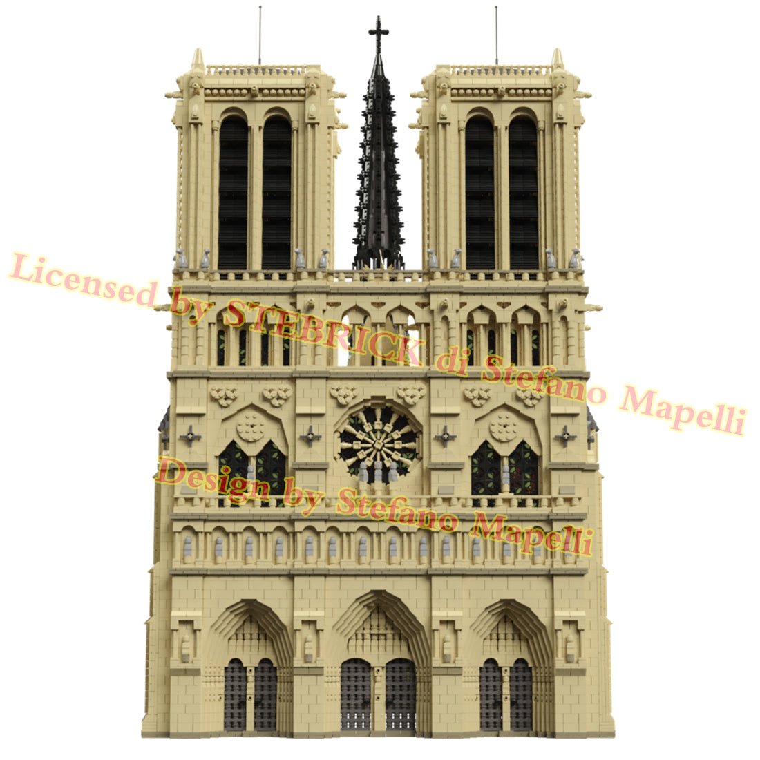 MOC - 43974 Notre Dame de Paris - LesDiy