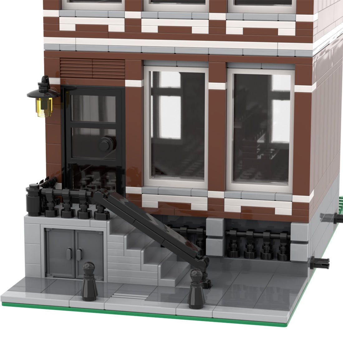 MOC - 46107 Amsterdam Canal House Nr 1 Modular Building - LesDiy