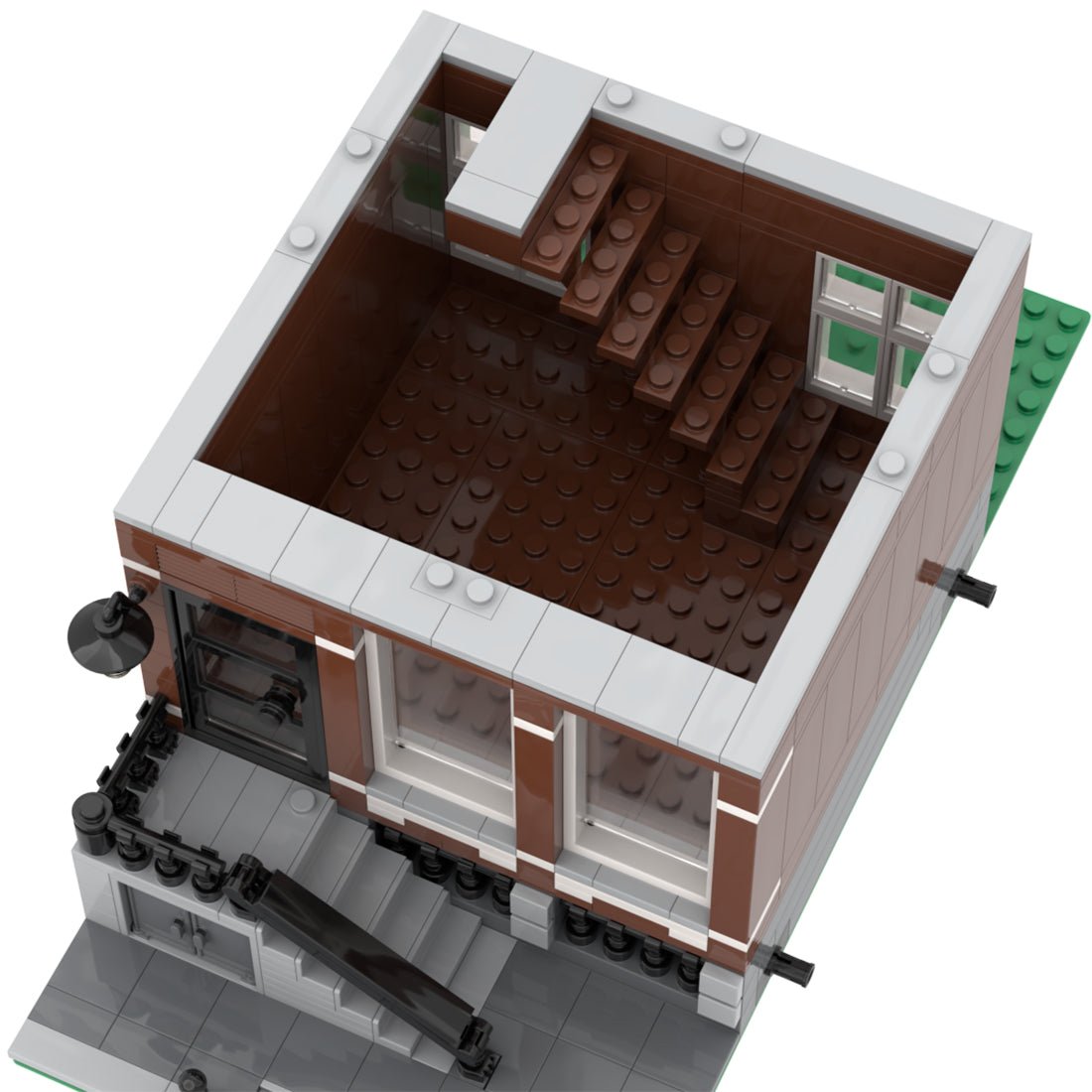 MOC - 46107 Amsterdam Canal House Nr 1 Modular Building - LesDiy