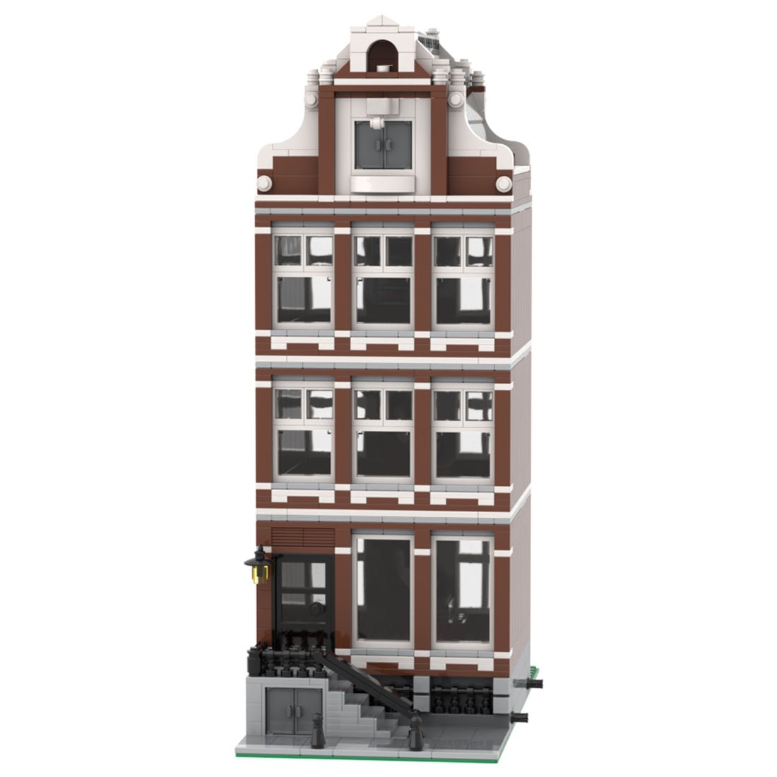 MOC - 46108 Amsterdam Canal House Nr 1 Modular Building - LesDiy